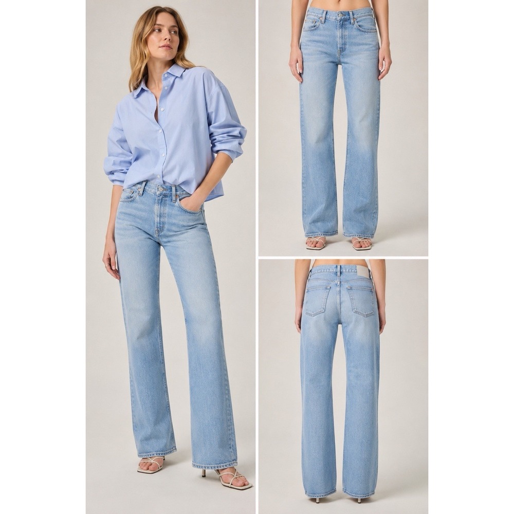 Citizens of Humanity Genova Low Rise Boot Cut Jeans Villa Wash $198 32 Y2K‎ NWOT